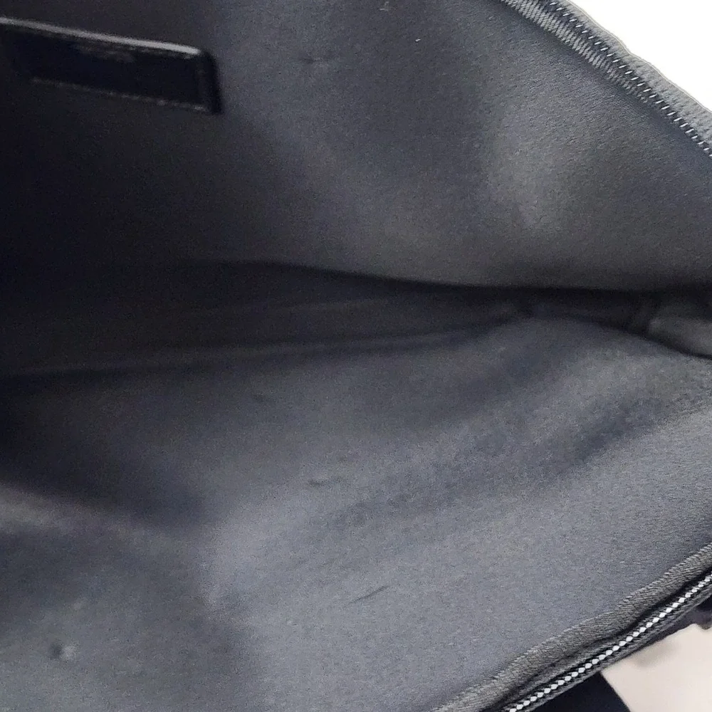 TUMI Abstract Pattern Laptop Bag Nylon Padded Compartments Removable Strap
